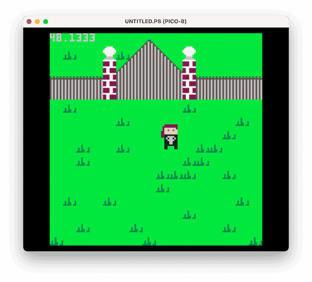 unfinished Pico 8 game